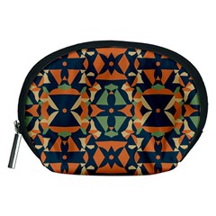 Abstract Pattern Geometric Backgrounds   Accessory Pouch (medium)