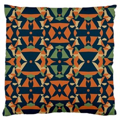 Abstract Pattern Geometric Backgrounds   Standard Flano Cushion Case (one Side) by Eskimos