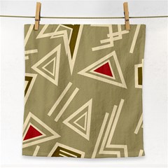 Abstract Pattern Geometric Backgrounds   Face Towel by Eskimos