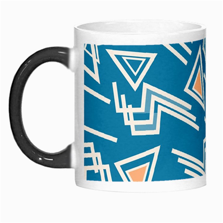 Abstract pattern geometric backgrounds   Morph Mugs