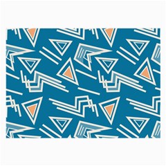 Abstract Pattern Geometric Backgrounds   Large Glasses Cloth by Eskimos