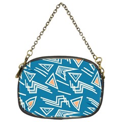 Abstract Pattern Geometric Backgrounds   Chain Purse (two Sides) by Eskimos