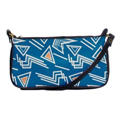 Abstract Pattern Geometric Backgrounds   Shoulder Clutch Bag by Eskimos