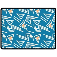 Abstract Pattern Geometric Backgrounds   Fleece Blanket (large)  by Eskimos