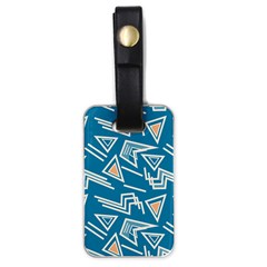 Abstract Pattern Geometric Backgrounds   Luggage Tag (one Side) by Eskimos