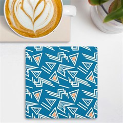 Abstract Pattern Geometric Backgrounds   Uv Print Square Tile Coaster 