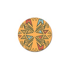 Abstract Pattern Geometric Backgrounds   Golf Ball Marker by Eskimos