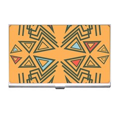 Abstract Pattern Geometric Backgrounds   Business Card Holder by Eskimos