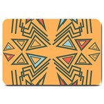 Abstract pattern geometric backgrounds   Large Doormat  30 x20  Door Mat