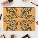 Abstract pattern geometric backgrounds   Cosmetic Bag (XL) Back