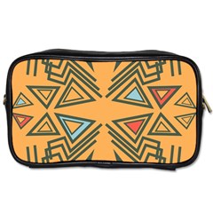 Abstract Pattern Geometric Backgrounds   Toiletries Bag (one Side) by Eskimos