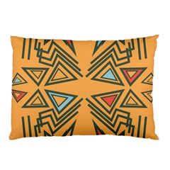 Abstract Pattern Geometric Backgrounds   Pillow Case (two Sides) by Eskimos