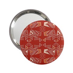 Abstract pattern geometric backgrounds   2.25  Handbag Mirrors