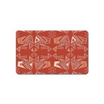 Abstract pattern geometric backgrounds   Magnet (Name Card) Front