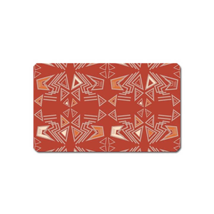 Abstract pattern geometric backgrounds   Magnet (Name Card)