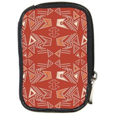 Abstract Pattern Geometric Backgrounds   Compact Camera Leather Case by Eskimos