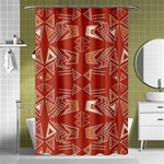 Abstract pattern geometric backgrounds   Shower Curtain 48  x 72  (Small)  Curtain(48  X 72 ) - 42.18 x64.8  Curtain(48  X 72 )