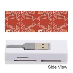 Abstract pattern geometric backgrounds   Memory Card Reader (Stick)