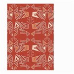 Abstract pattern geometric backgrounds   Large Garden Flag (Two Sides) Front