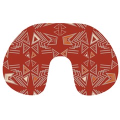 Abstract pattern geometric backgrounds   Travel Neck Pillow