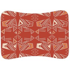 Abstract pattern geometric backgrounds   Velour Seat Head Rest Cushion