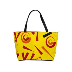 Abstract Pattern Geometric Backgrounds   Classic Shoulder Handbag by Eskimos