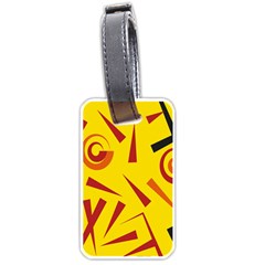 Abstract Pattern Geometric Backgrounds   Luggage Tag (one Side) by Eskimos