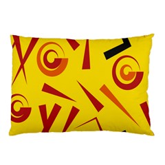 Abstract Pattern Geometric Backgrounds   Pillow Case (two Sides) by Eskimos