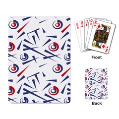 Abstract Pattern Geometric Backgrounds   Playing Cards Single Design (rectangle) by Eskimos