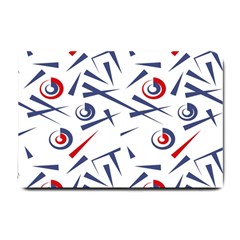 Abstract Pattern Geometric Backgrounds   Small Doormat  by Eskimos