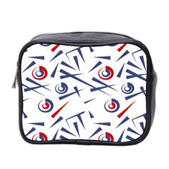 Abstract Pattern Geometric Backgrounds   Mini Toiletries Bag (two Sides) by Eskimos