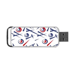 Abstract Pattern Geometric Backgrounds   Portable Usb Flash (one Side) by Eskimos