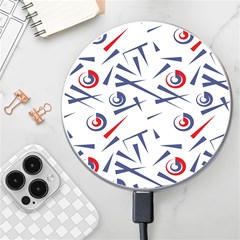 Abstract Pattern Geometric Backgrounds   Wireless Charger by Eskimos