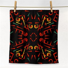 Abstract Pattern Geometric Backgrounds   Face Towel by Eskimos