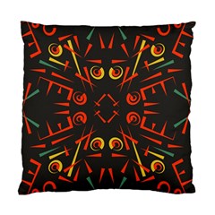 Abstract Pattern Geometric Backgrounds   Standard Cushion Case (two Sides) by Eskimos