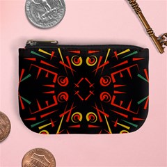 Abstract Pattern Geometric Backgrounds   Mini Coin Purse by Eskimos