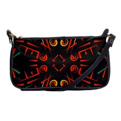 Abstract Pattern Geometric Backgrounds   Shoulder Clutch Bag by Eskimos