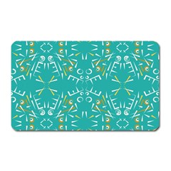 Abstract Pattern Geometric Backgrounds   Magnet (rectangular) by Eskimos