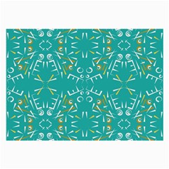 Abstract Pattern Geometric Backgrounds   Large Glasses Cloth (2 Sides) by Eskimos