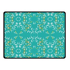 Abstract Pattern Geometric Backgrounds   Double Sided Fleece Blanket (small)  by Eskimos