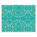 Abstract pattern geometric backgrounds   Double Sided Flano Blanket (Large)  80 x60  Blanket Front