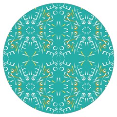 Abstract Pattern Geometric Backgrounds   Round Trivet