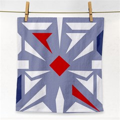 Abstract Pattern Geometric Backgrounds   Face Towel by Eskimos