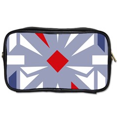 Abstract Pattern Geometric Backgrounds   Toiletries Bag (one Side) by Eskimos