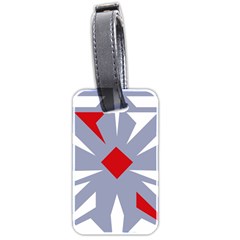 Abstract Pattern Geometric Backgrounds   Luggage Tag (two Sides) by Eskimos