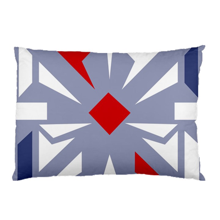 Abstract pattern geometric backgrounds   Pillow Case (Two Sides)