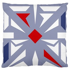 Abstract Pattern Geometric Backgrounds   Standard Flano Cushion Case (one Side) by Eskimos