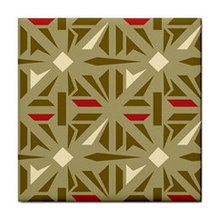 Abstract Pattern Geometric Backgrounds   Tile Coaster by Eskimos