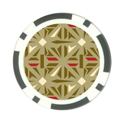 Abstract Pattern Geometric Backgrounds   Poker Chip Card Guard (10 Pack) by Eskimos