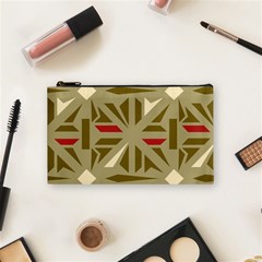 Abstract Pattern Geometric Backgrounds   Cosmetic Bag (small) by Eskimos